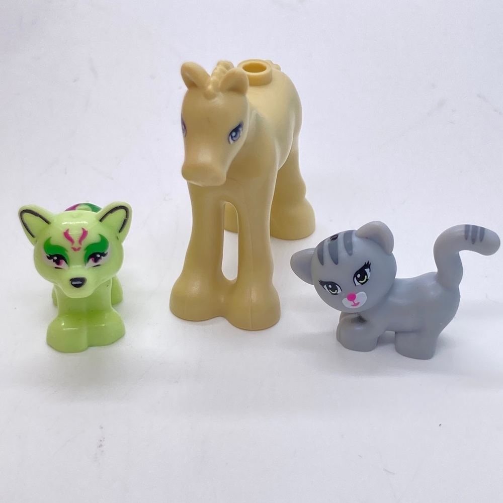 Lego Friends Animal Figurines Horse Fox Cat